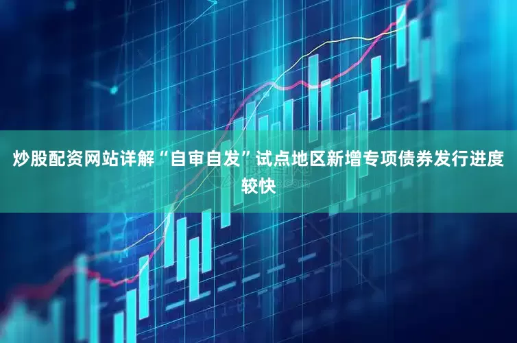 炒股配资网站详解“自审自发”试点地区新增专项债券发行进度较快